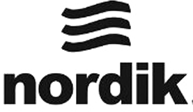 Nordik with waves logo